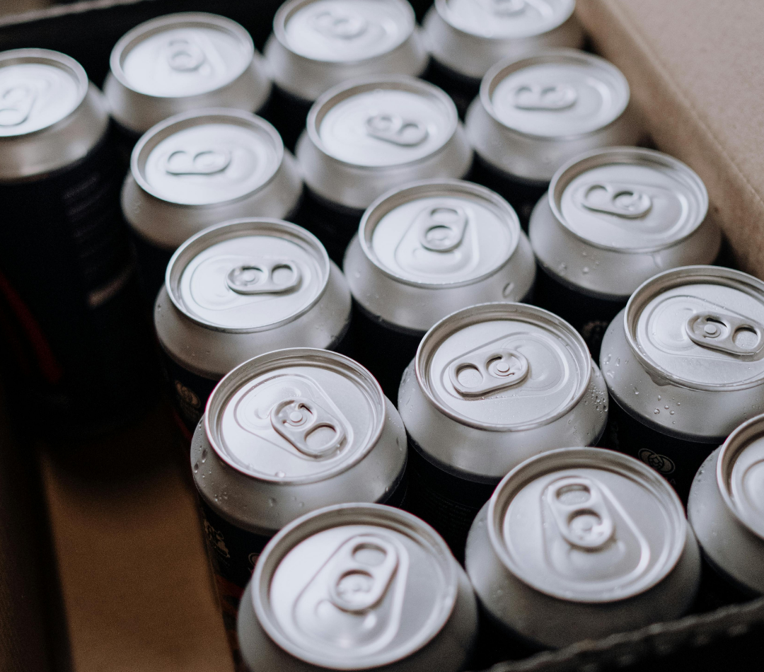 5. Canned and packaged beverages